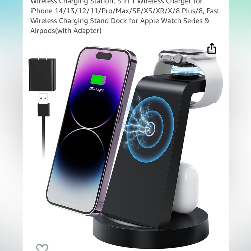 3 in 1 Charging Station